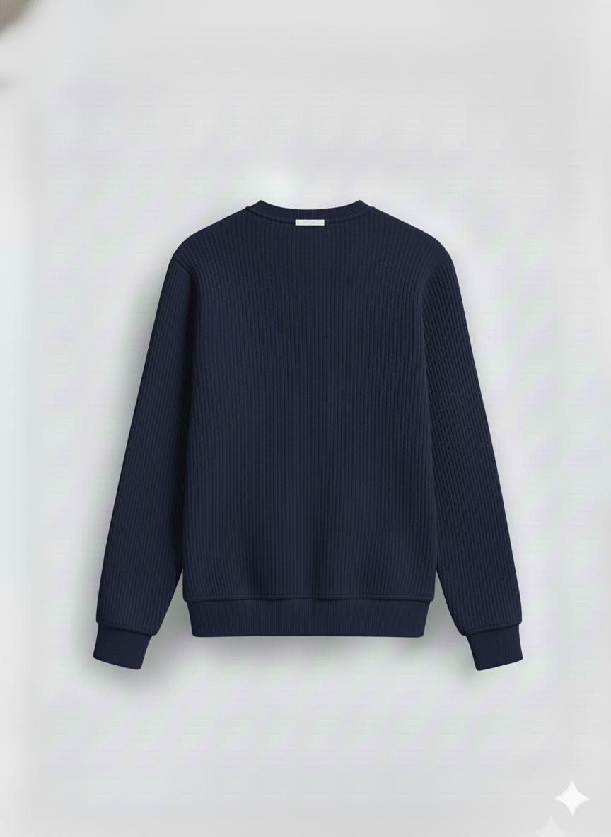 2 Pieces Waffle Knit Henley Pack ( Sky Blue + Navy )
