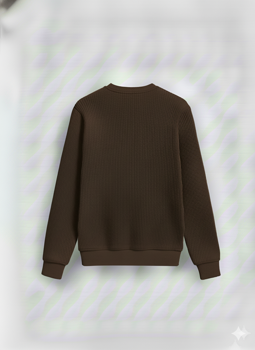 2 Pieces Waffle Knit Henley Pack ( Charcoal + Dark Brown )