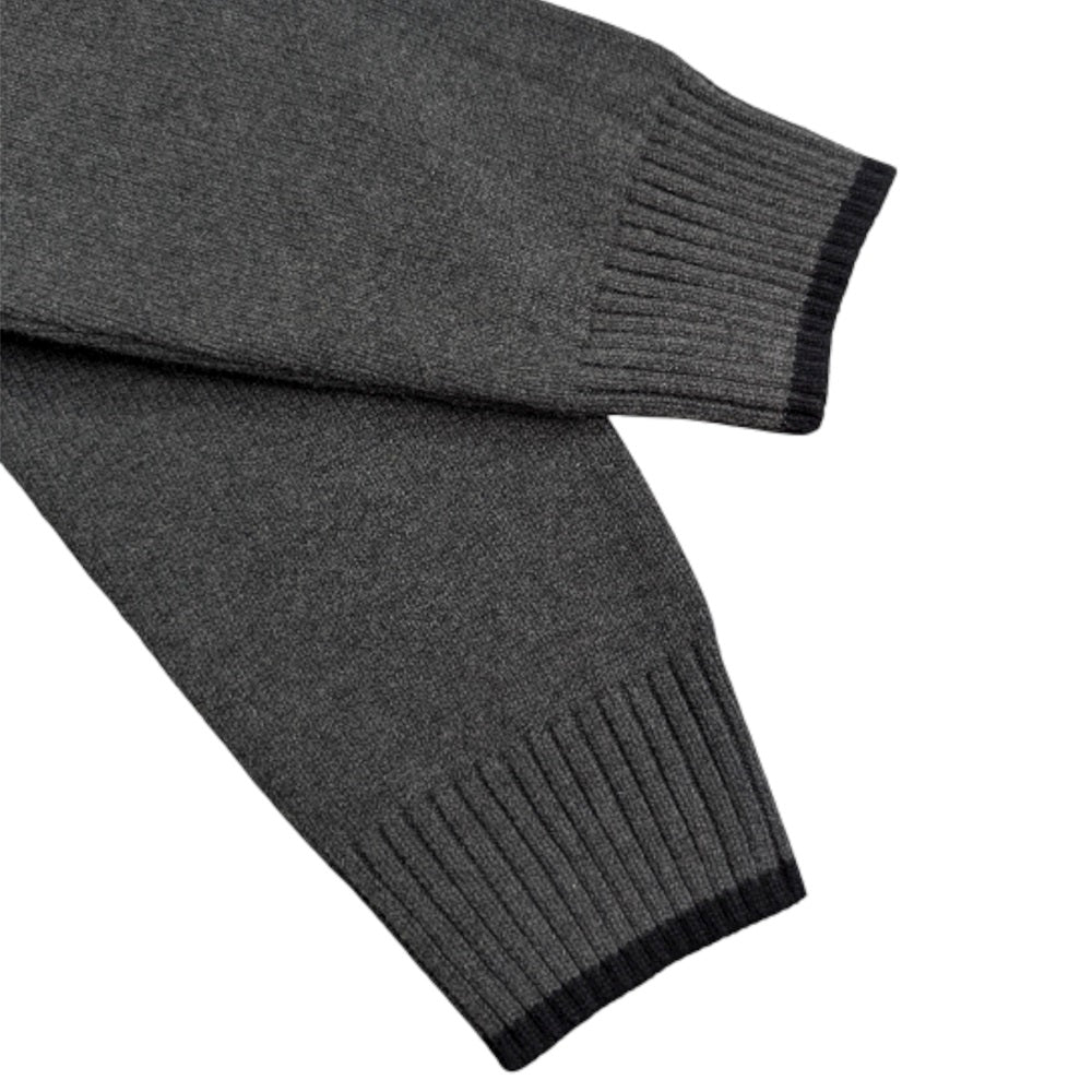 RL Premium F/S Knitted Sweater (Charcoal Grey)