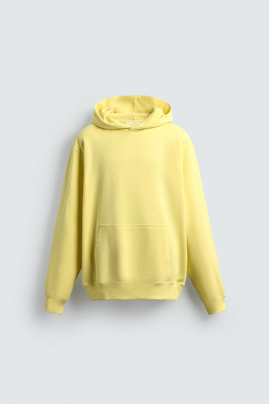 Yellow Oversized Hoodie