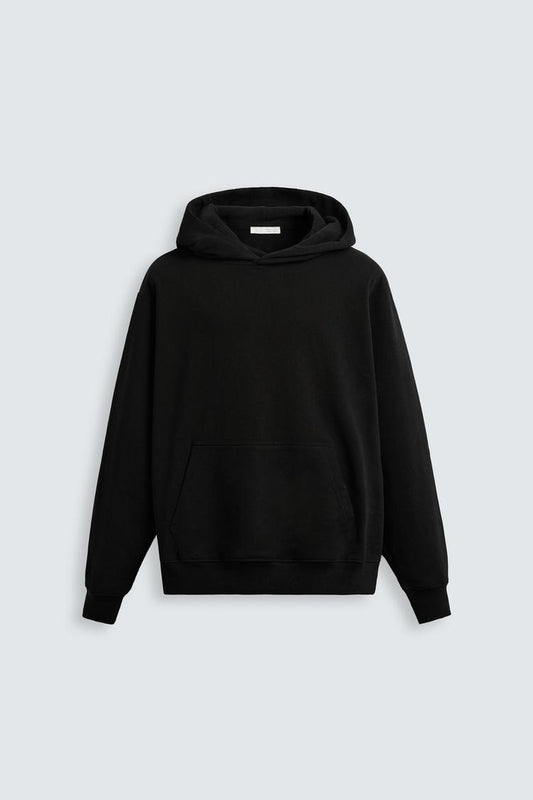 black Oversized Hoodie