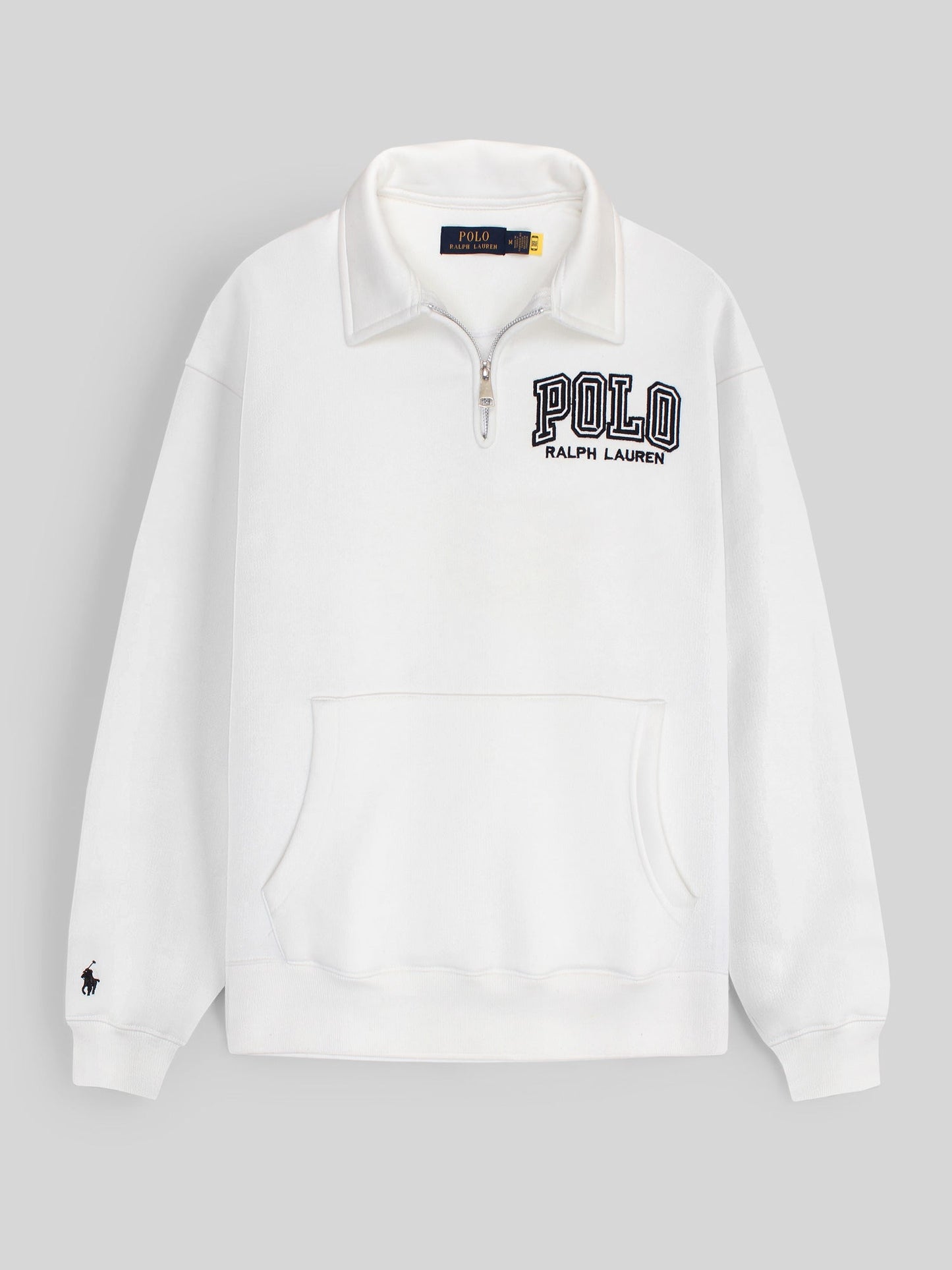 The RL Polo Fleece Sweatshirt (white)