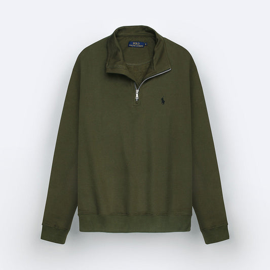 The RL Fleece Sweatshirt (olive green)