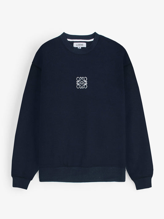The Lw Fleece Sweatshirt (Navy blue) unisex