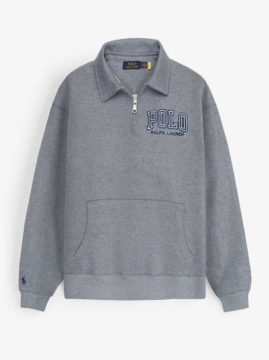 The RL Polo Fleece Sweatshirt (heather grey)