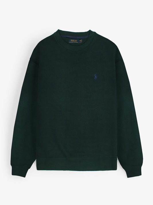 The RL Fleece Sweatshirt (green) unisex