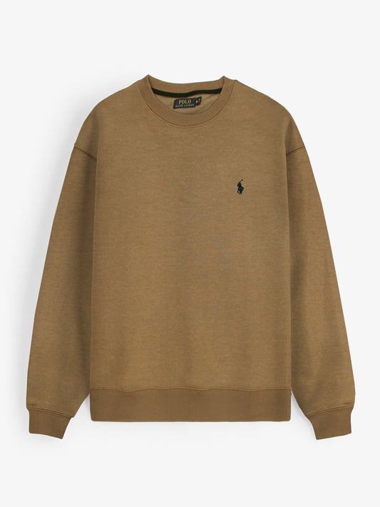 The RL Fleece Sweatshirt (camel) unisex