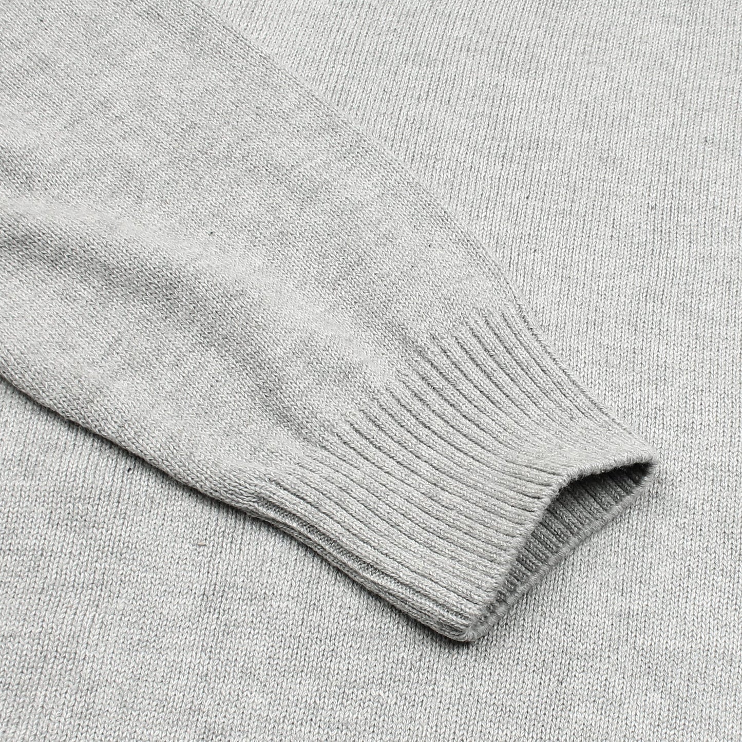 RL Crew neck Cotton Sweater (heather grey)