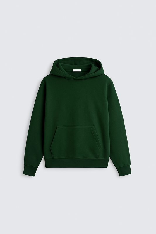 Bottle Green Oversized Hoodie