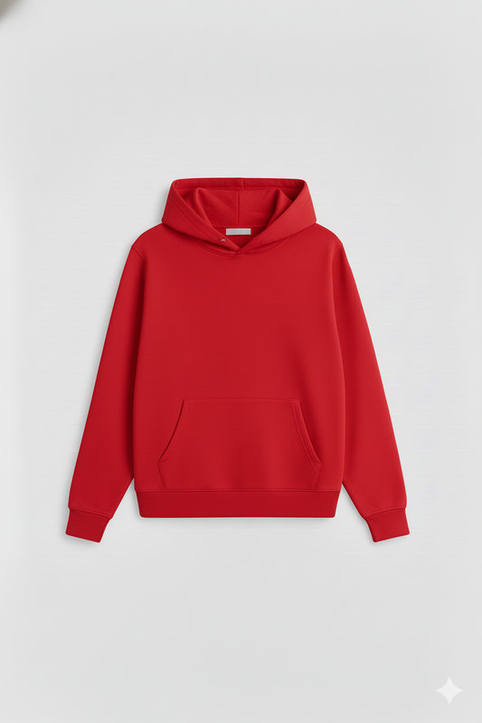 Red Oversized Hoodie
