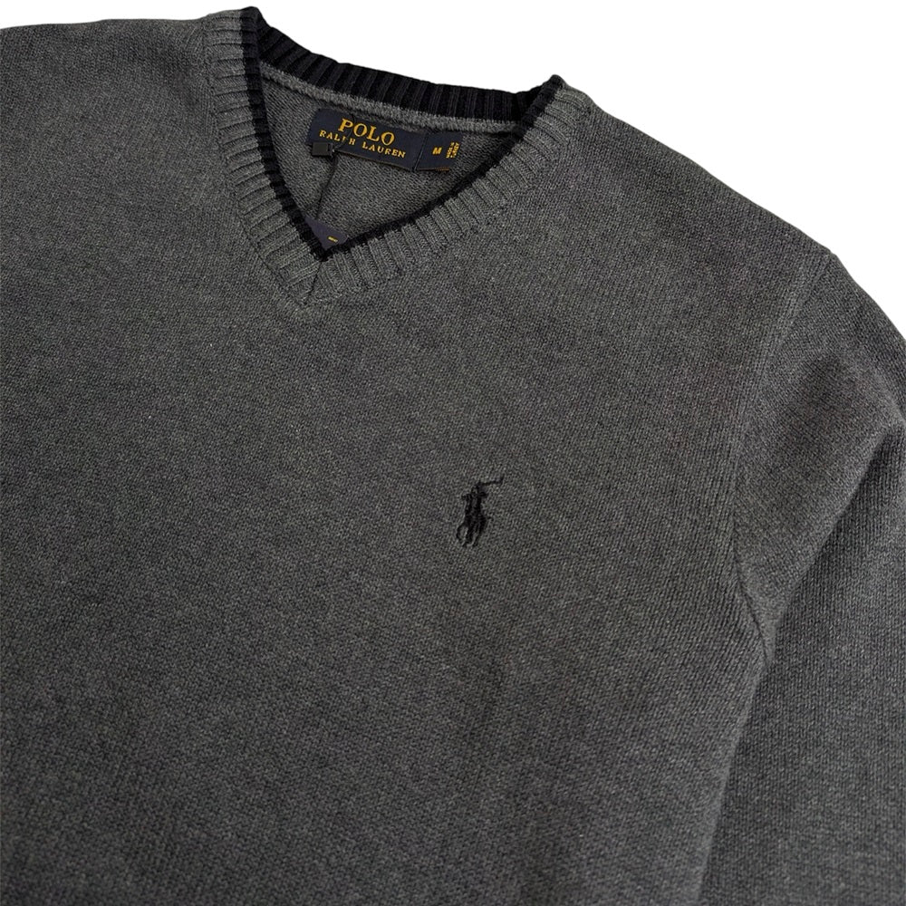 RL Premium F/S Knitted Sweater (Charcoal Grey)