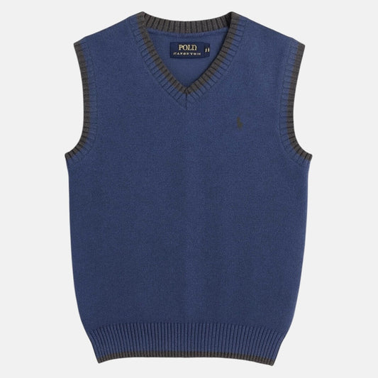 RL Premium S/L Knitted Sweater (Blue)