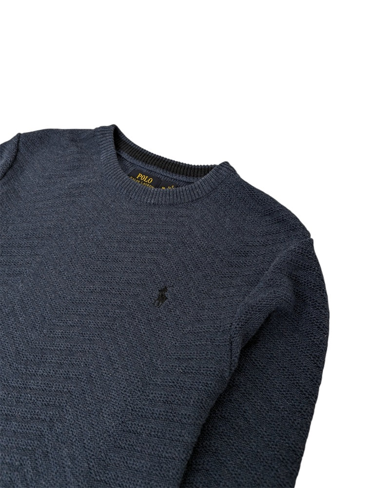 RL Premium V Knit Sweater (Blue)