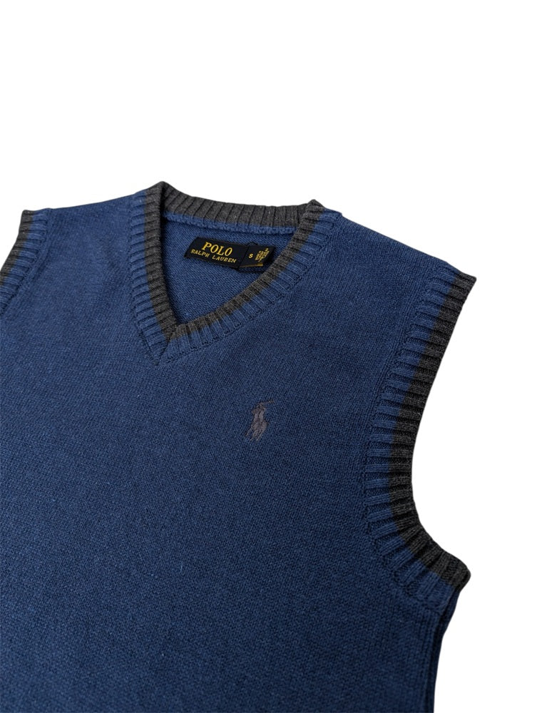 RL Premium S/L Knitted Sweater (Blue)