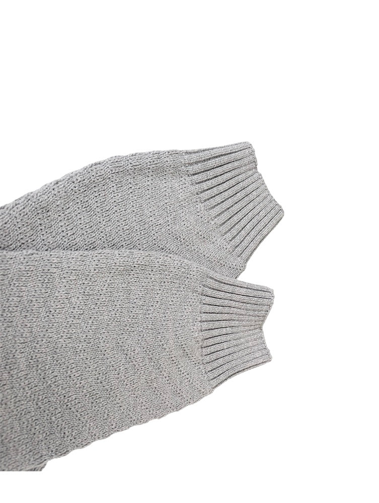 RL Premium V Knit Sweater (Silver)